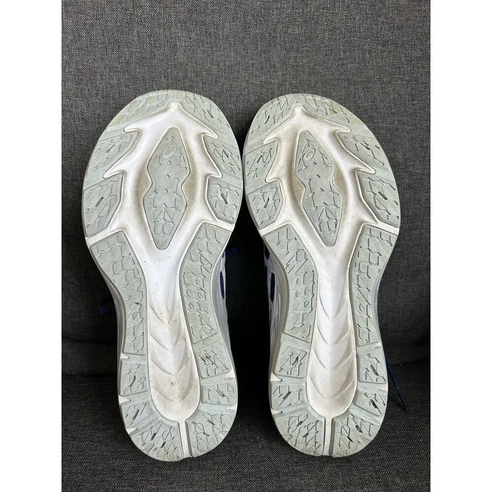 Asics‎ Dynablast 3 Shoes Womens Size 8.5 Blue White Running Sneaker 1012B289